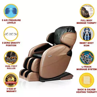 Kahuna Zero Gravity Heated Recliner & Massage Recliner