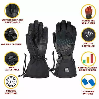 Mount Tec Explorers Heated Gloves
