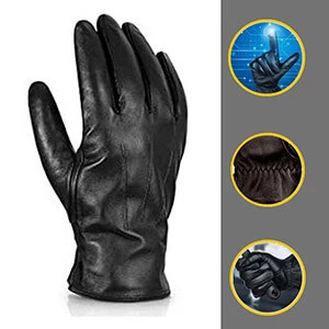 Genuine Sheepskin Leather Motorcycle Gloves