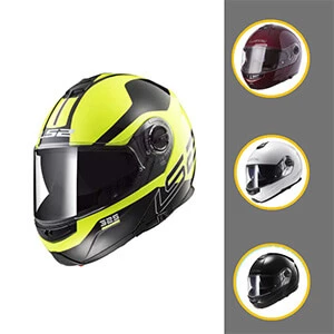 LS2 Strobe Motorcycle Helmet