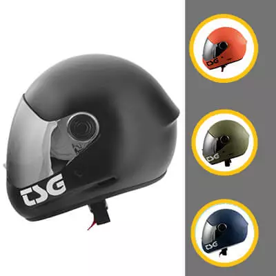 TSG-full face downhill skate longboarding Helmets