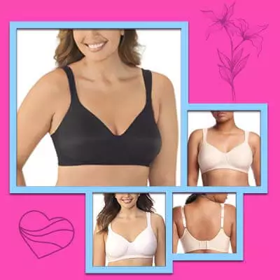 Vanity Fair Women's Cooling Touch Full Figure Wirefree Bra