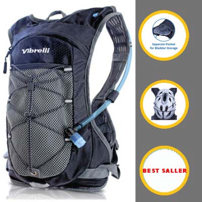 Viberlli Hydration Pack, Snow, Ski Backpack