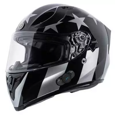 Full Face modular Helmet with Bluetooth and GPS