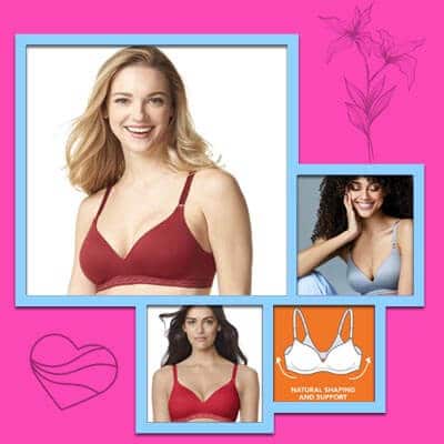 Warner Cloud 9 Wire-Free Contour Bras For Small Breasts