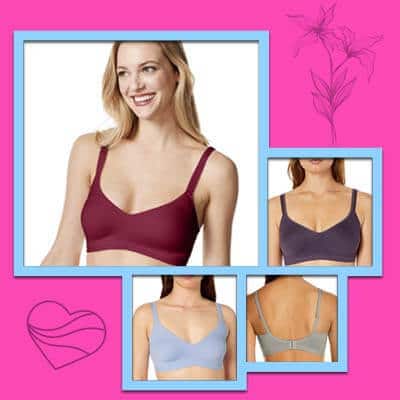 Warner's easy does it no bulge wire-free bras for small breasts