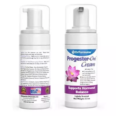 DrFormulas progester one cream bioidentical menopause relief