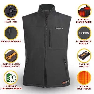 Mobile Warming Women Heated Vest