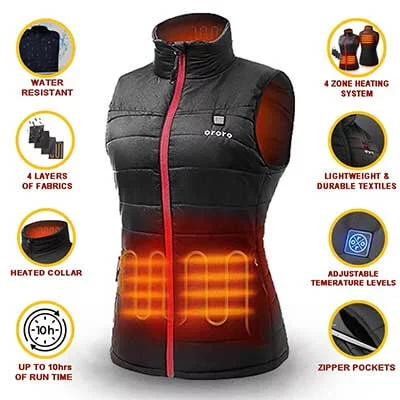 Ororo Women Heated Vest