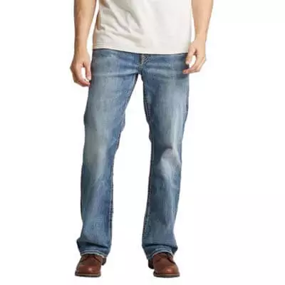 Silver jeans co.mens craig easy fit bootcut jeans