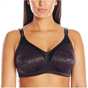 10.Bali women's double support spa closure wirefree support bra