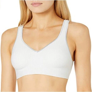 9.Hanes women's smooth tec comfort flex fit wirefree support bra