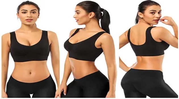 BESTENA Sports Bras, Seamless Comfortable Yoga Bra with Removable Pads