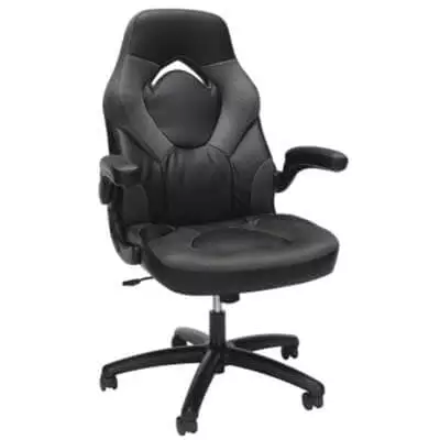 14. OFM ESS Collection Racing Style Bonded Leather Gaming Chair