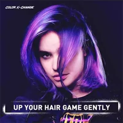 Color X-Change Semi-Permanent Hair Color, PLUSHY PURPLE