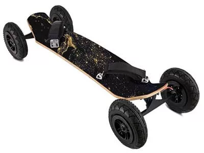 Happybuy Mountainboards Shock Absorber, with Bindings,  for Cruising Downhill 