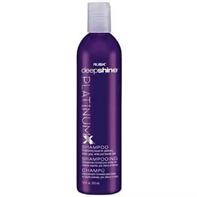RUSK purple Shampoo, for Silver, Gray, White, and Blonde Hair