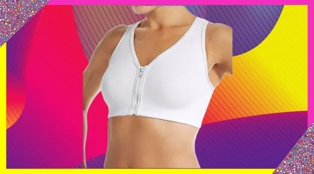 36 I CUP VALMONT INC Zip-Front Sports Bra