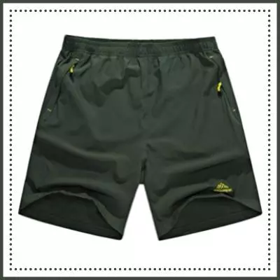13 Sebring Men's Quick Dry Hiking Shorts Zipper Pockets