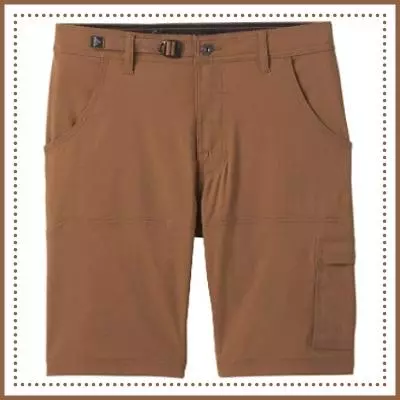 Men's Stretch Zion Water-Repellent Shorts for Hiking 