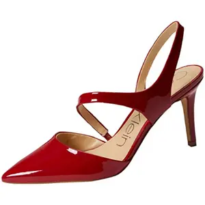 Calvin Klein Women's Geena Pump red shoe