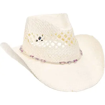 MG Womens Straw Outback Toyo Cowgirls hat