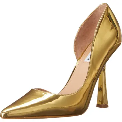 Steve Madden Women's Damzil Golden Pump